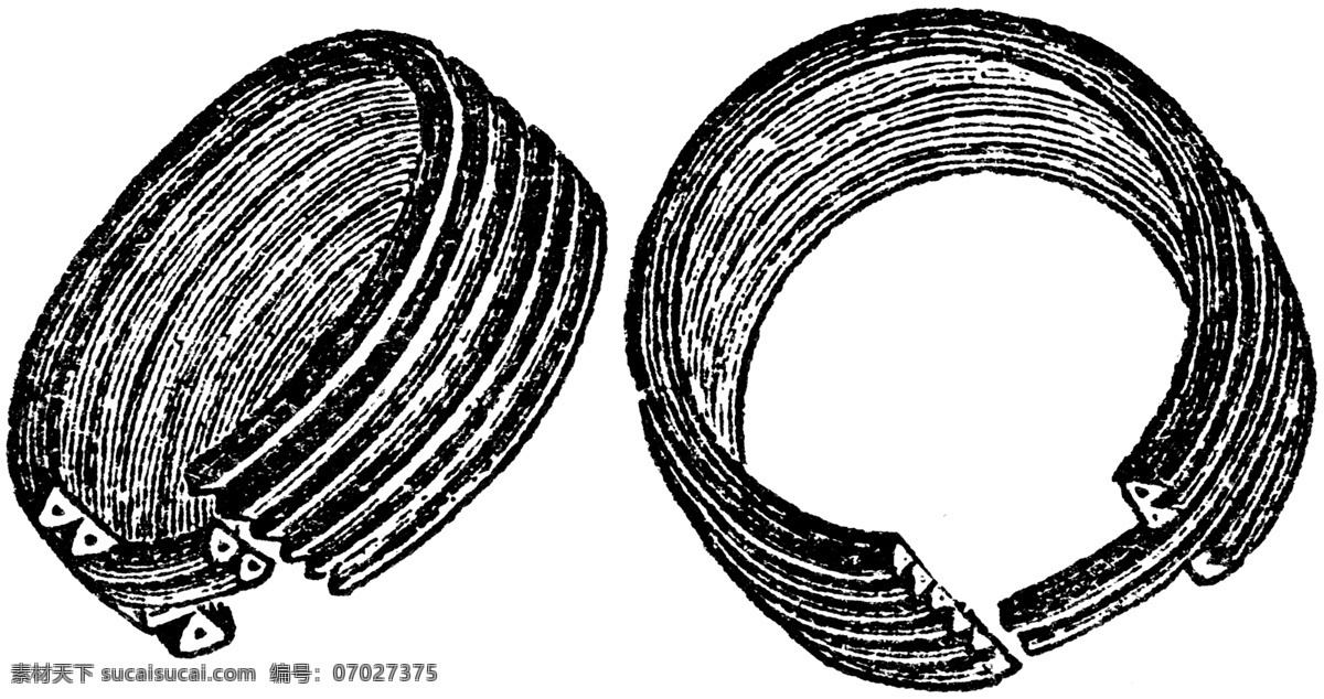 复古 钢笔画 插画 古典绘画 绘画书法 欧式 文化艺术 复古钢笔画 镯子 插画集