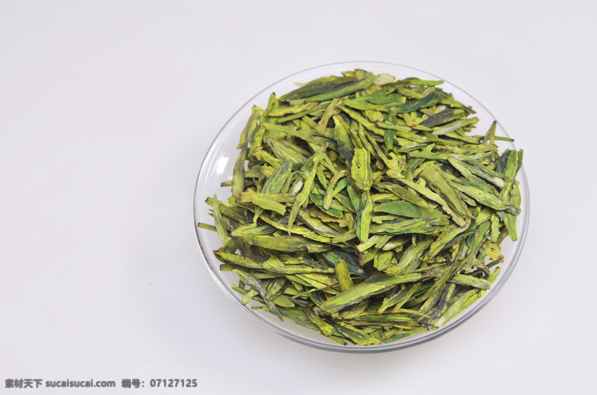 西湖龙井 干茶 绿色 茶品 生活素材 生活百科