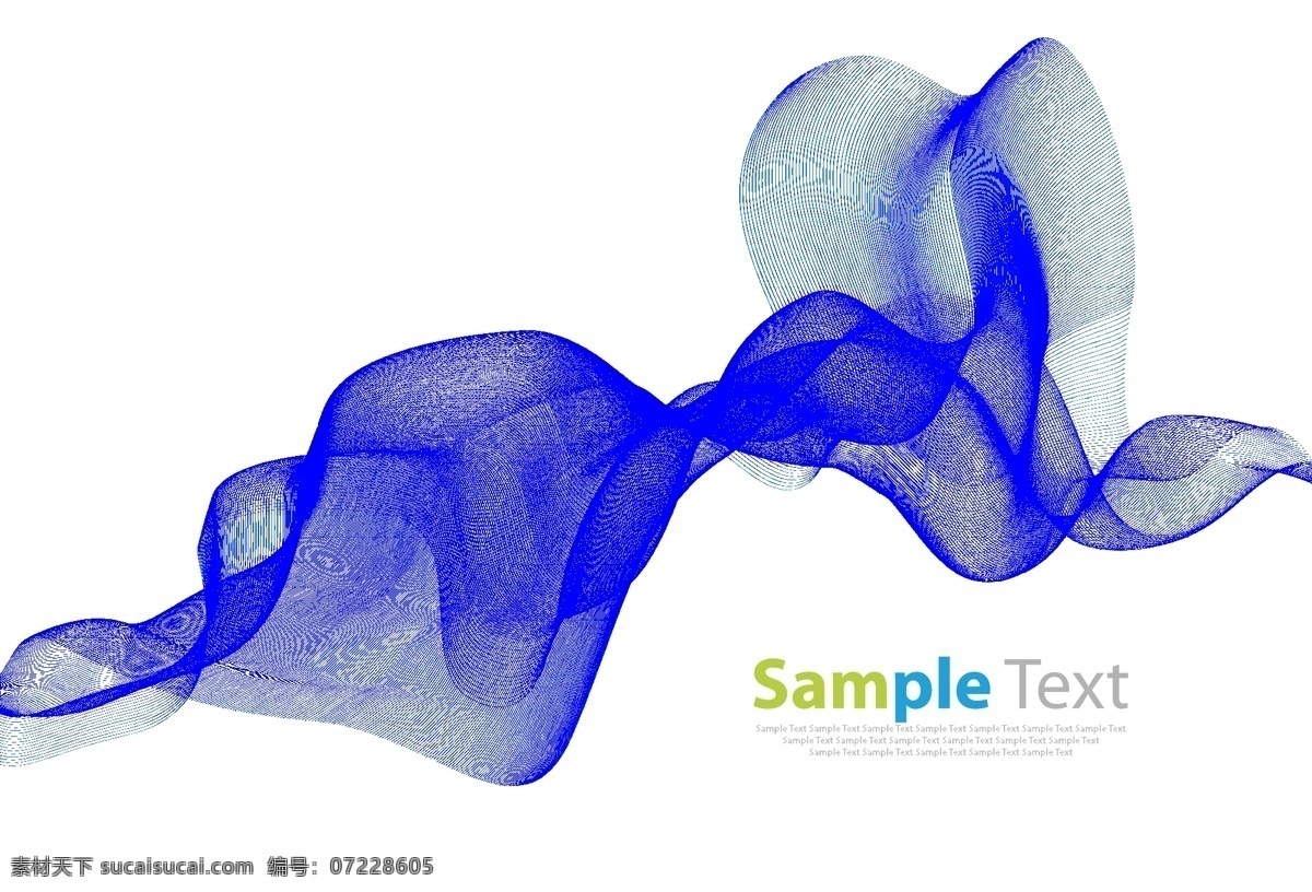 线条 背景 波浪 彩带 矢量素材 线 矢量图 其他矢量图