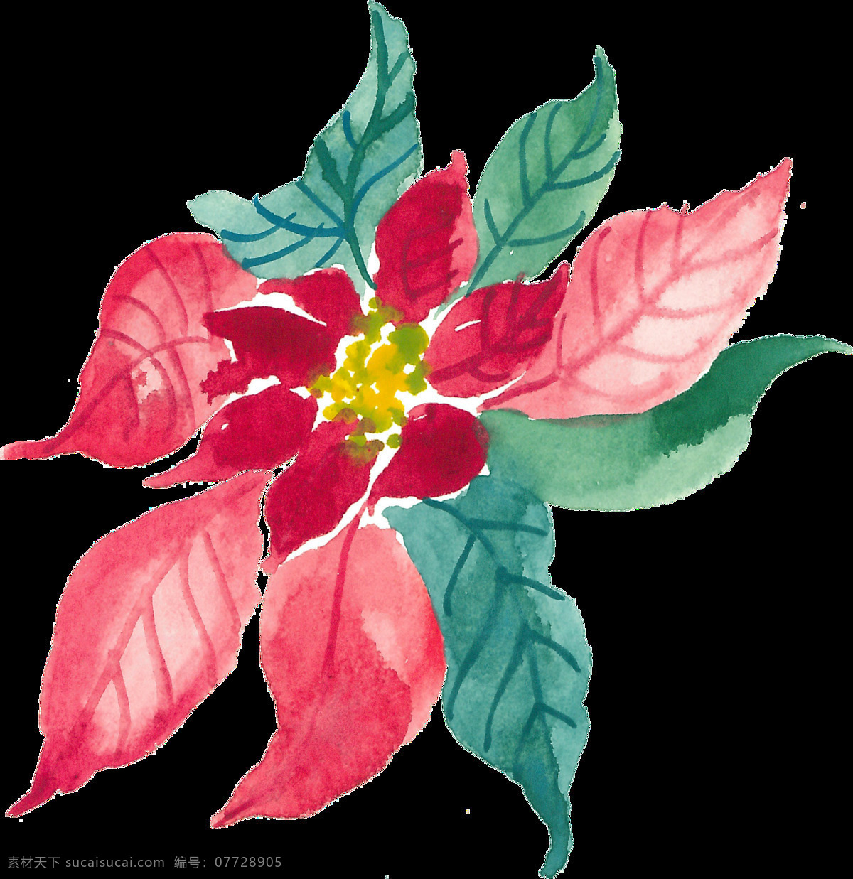 花团锦簇 透明 花团 锦簇 植物 卡通 抠图专用 装饰 设计素材