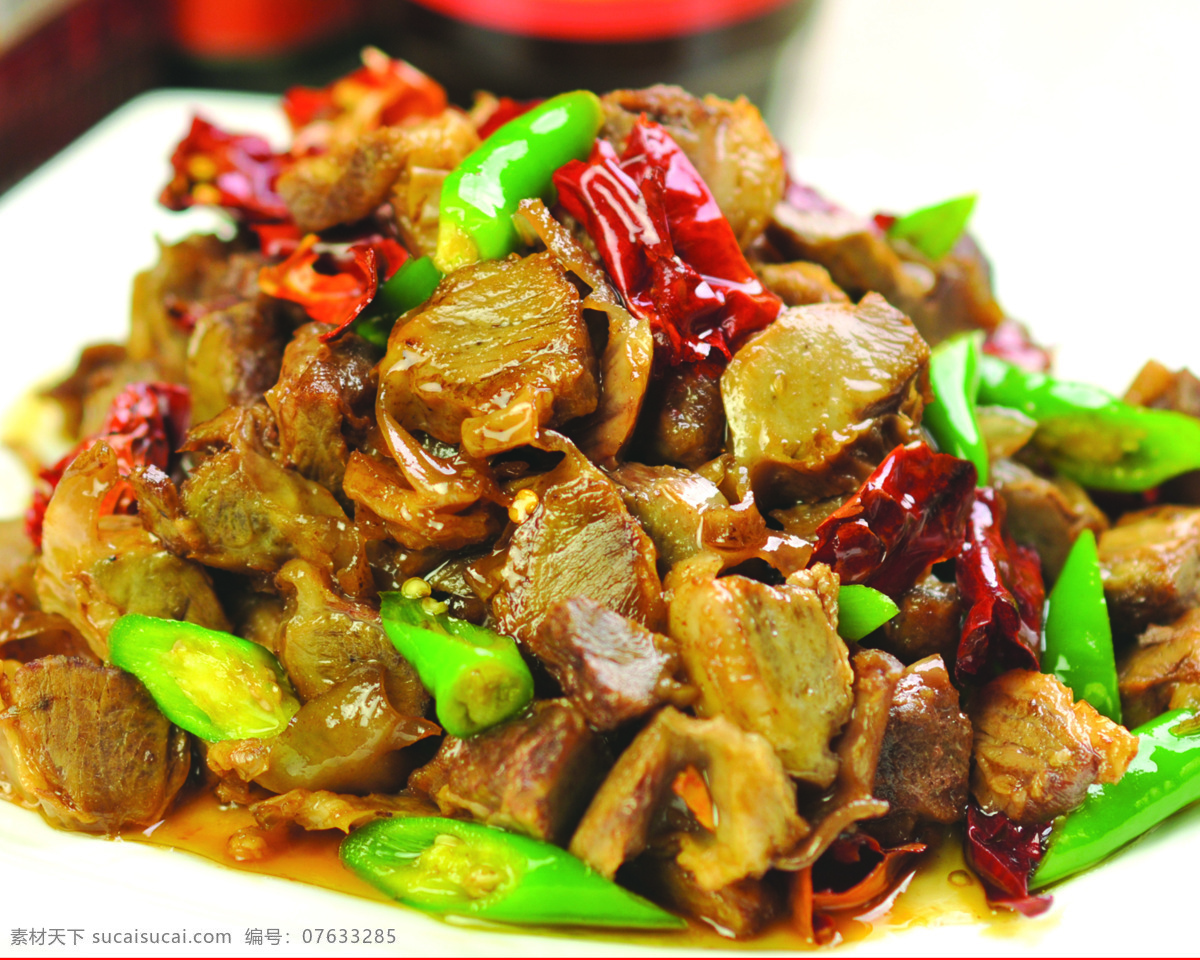 护心肢炒尖椒 尖椒炒肉 小炒护心肉 尖椒护心肢 肉炒尖椒 餐饮美食 传统美食