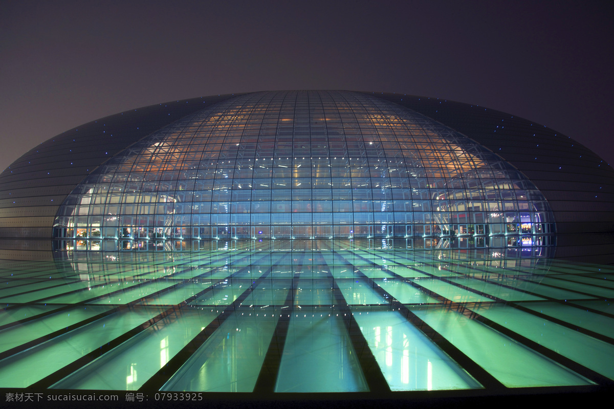 国家大剧院 内部景观 北京 建筑 城市夜景夜色 绚丽 内部 景观 黑色