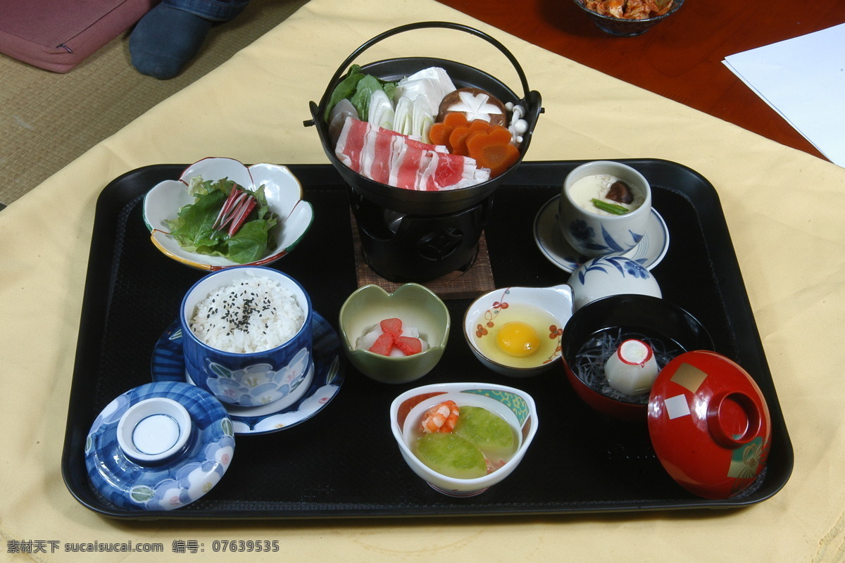 日式 小 火锅 套餐 餐饮美食 日本料理 西餐美食 psd源文件 餐饮素材