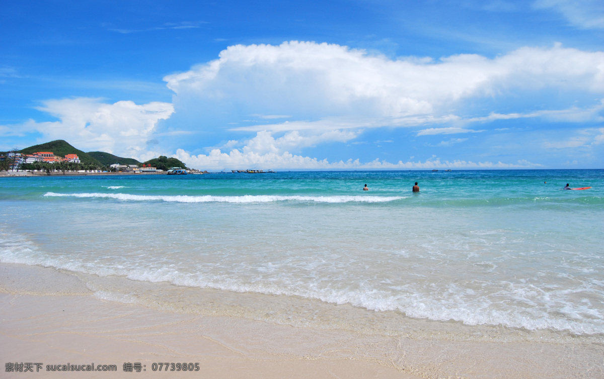 三亚 大东海 风景 大海 蓝天 沙滩 国内旅游 旅游摄影