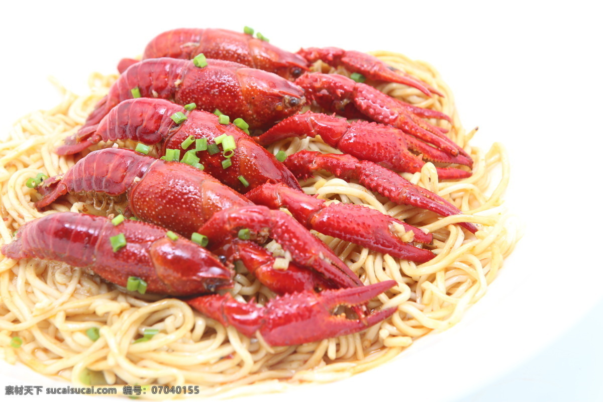 龙虾面 小龙虾 龙虾 面食 面条 汤面 餐饮美食 传统美食