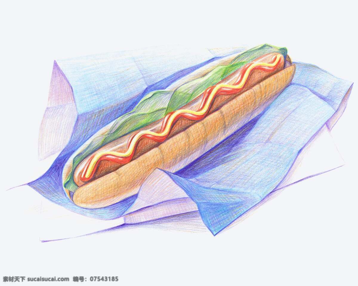 美食 插画 餐饮美食 高清 美食插画 设计图库 生活百科 插画集