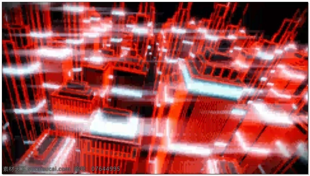 城市 红外线 动态 视频 视觉享受 动态壁纸 广告设计模板 参考