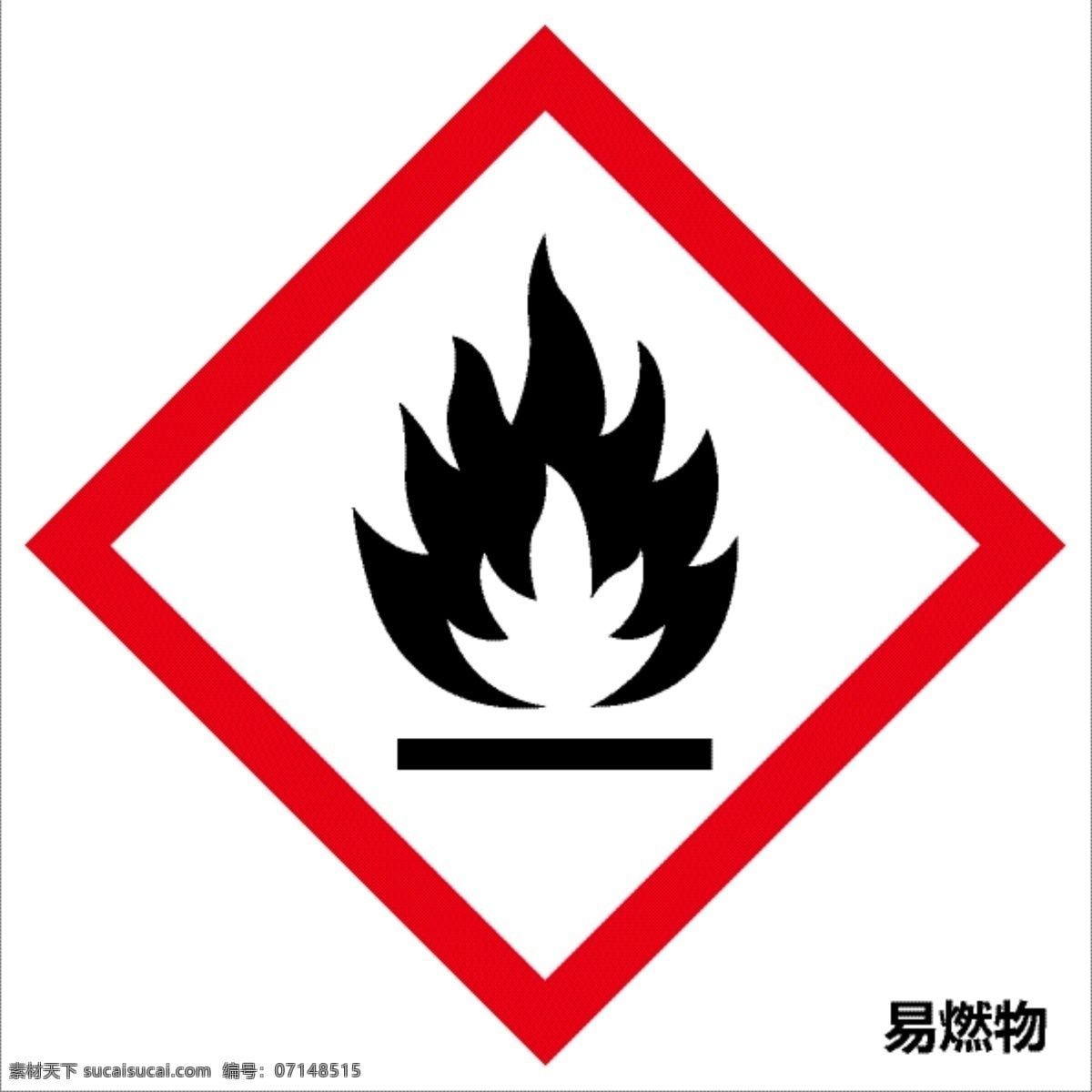 ghs易燃物 ghs 全球 危险化学品 标识 易燃物 原文件 失量 图标 标识标志图标 矢量