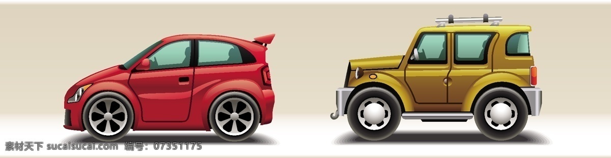 卡通 红色 小车 可爱 的卡 通车 创意 矢量 模板下载 素材图片 动漫 卡 创造 通 材料