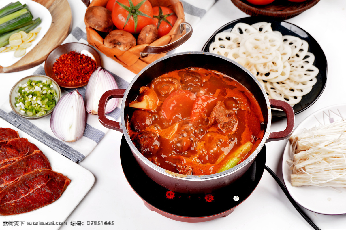 番茄 锅汤 底 美食 食 材 食物 背景 番茄锅汤底 食材 中药 水果 类 餐饮美食