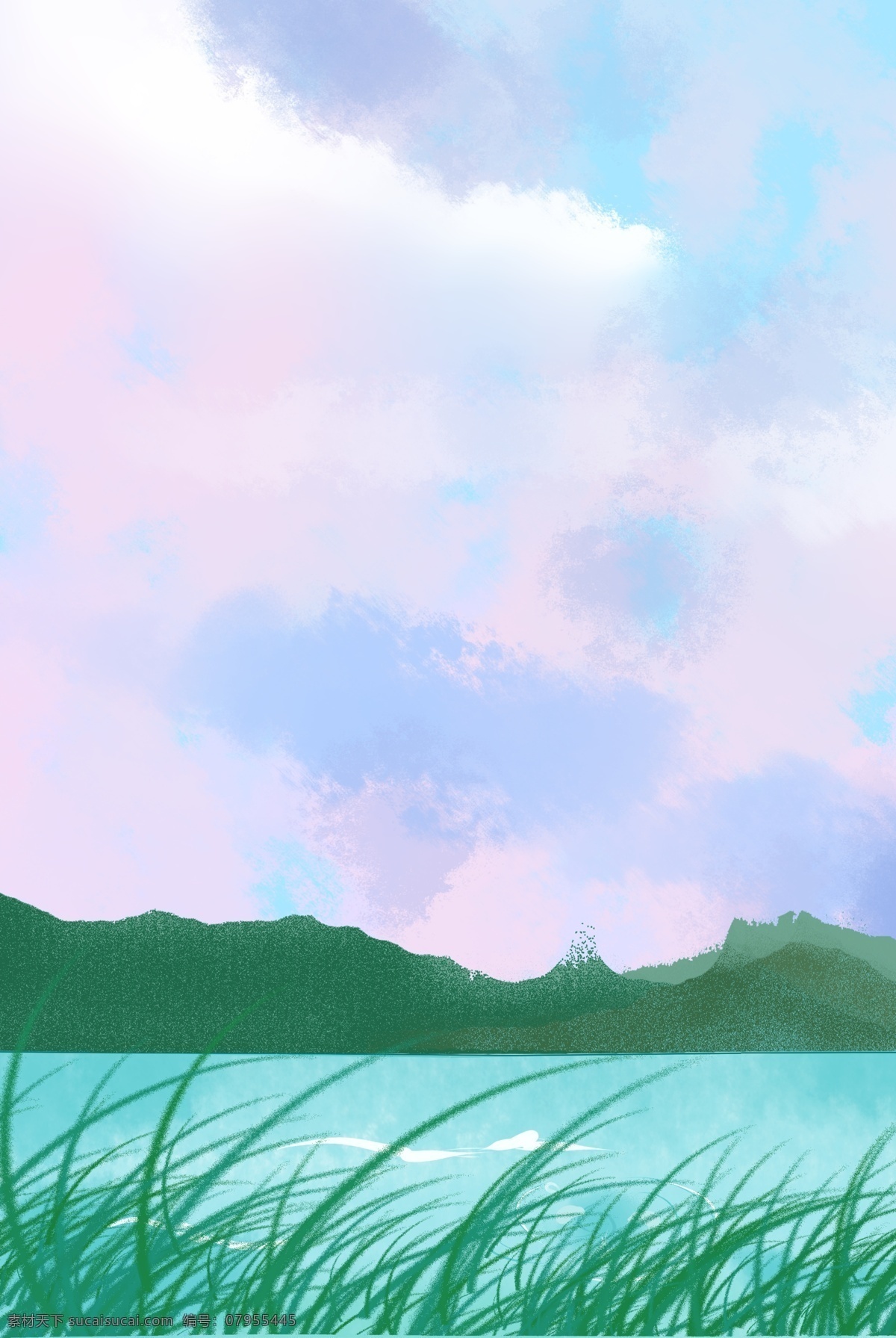 春季 上 新 天空 清新 分层 banner 春季上新 上新 狂欢 湖水 草 优惠活动 优惠 新装上市 创意合成