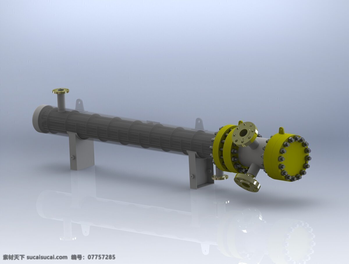 燃气 热水器 工业设计 管道 能源和电力 3d模型素材 其他3d模型