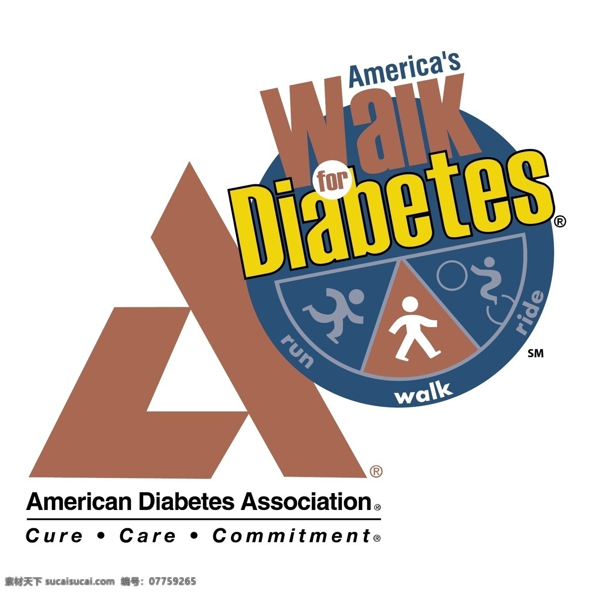 步行 糖尿病 标志 自由 行走 psd源文件 logo设计