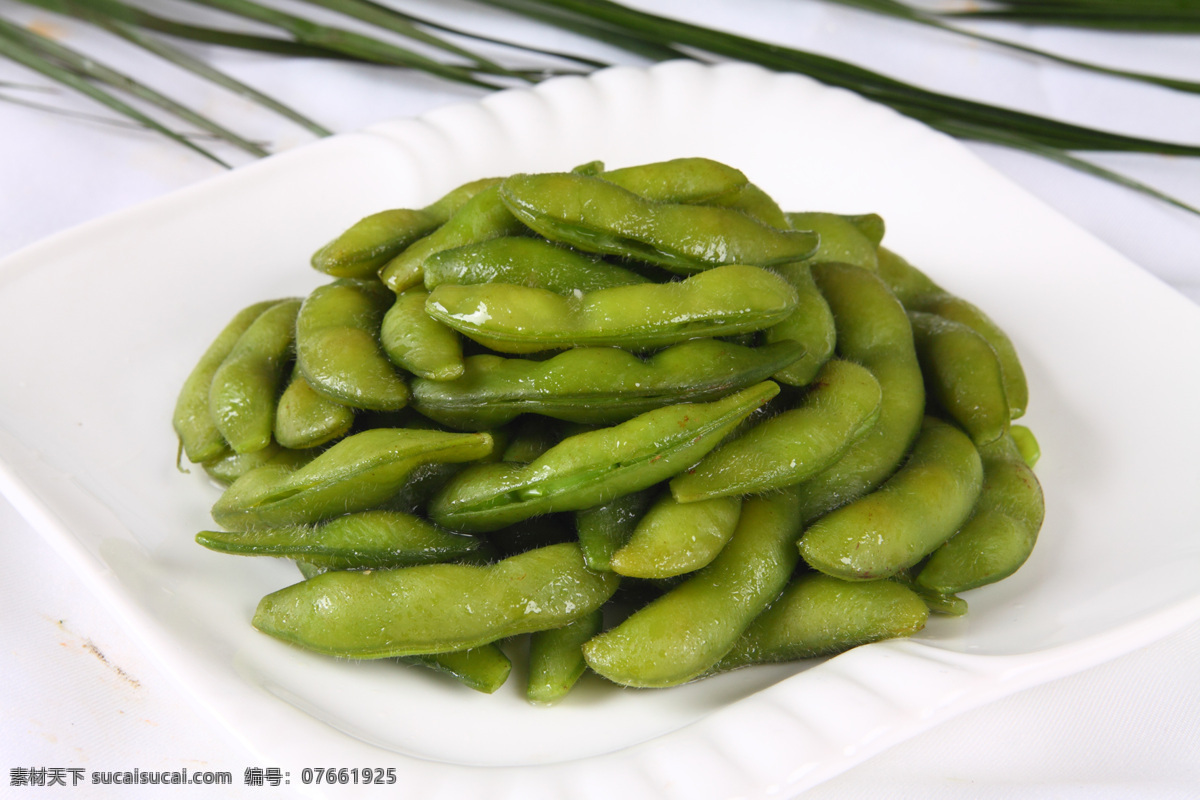 盐水毛豆 盐水 毛豆 白色