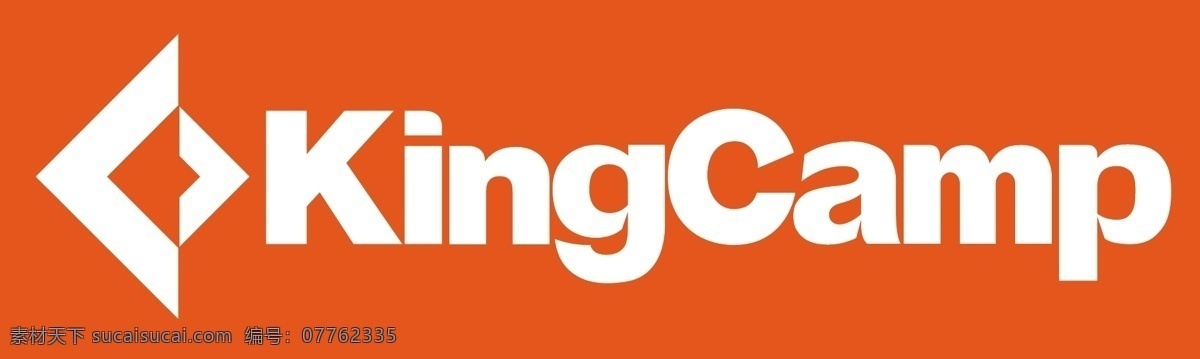 kingcamp 标识标志图标 企业 logo 标志 橙 底 专用 尺寸 矢量 psd源文件 logo设计