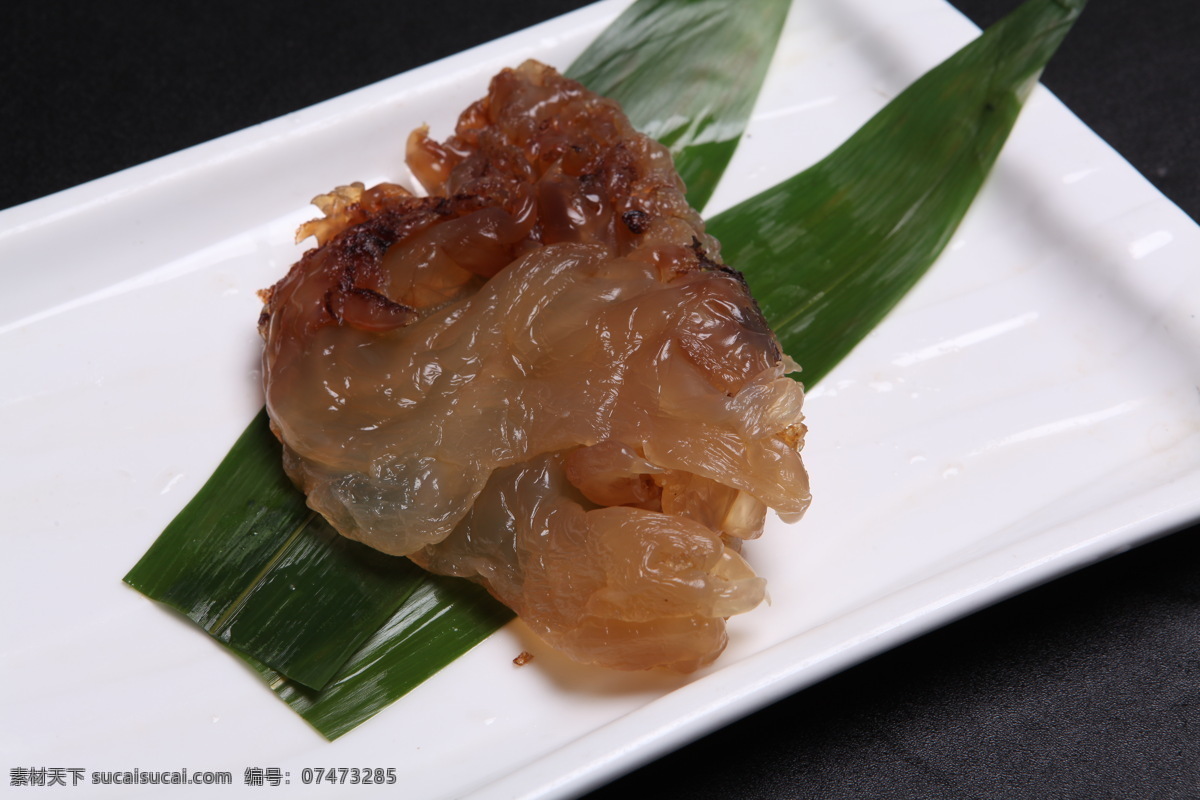 海蜇头 菜品摄影图 食物原料 餐饮美食