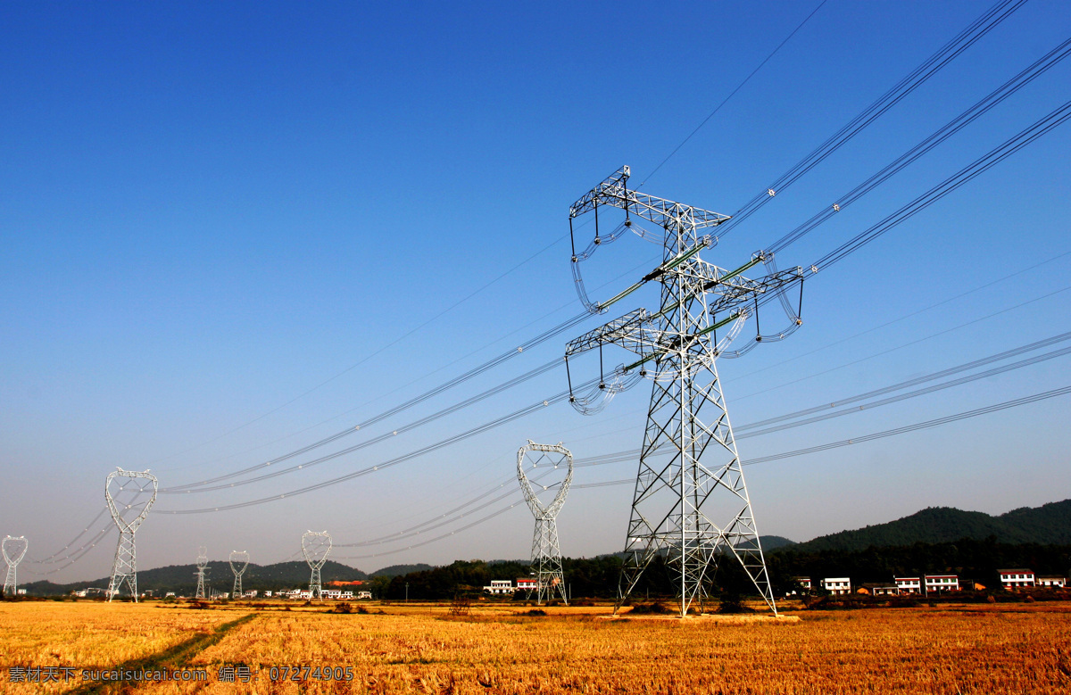 紧凑型 双回 路 线路 电网 电力 电力塔 铁塔 国网 供电 工业生产 现代科技