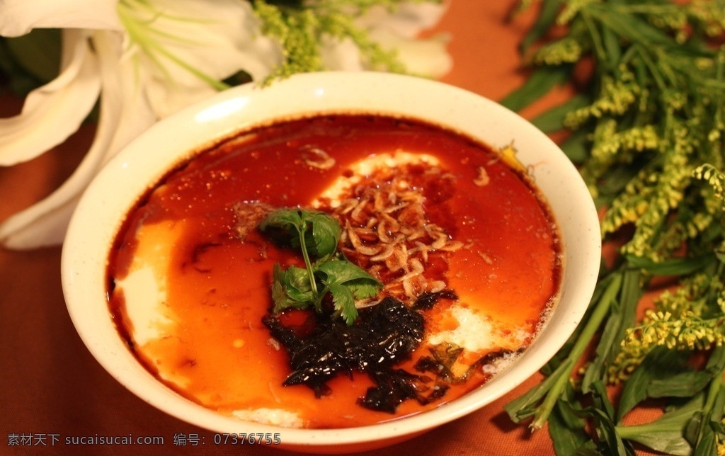 豆腐脑 特色小吃 经典小吃 豆花 豆花鱼 豆腐 传统 小吃 麻辣 川菜 美食 餐饮美食 传统美食 摄影图库