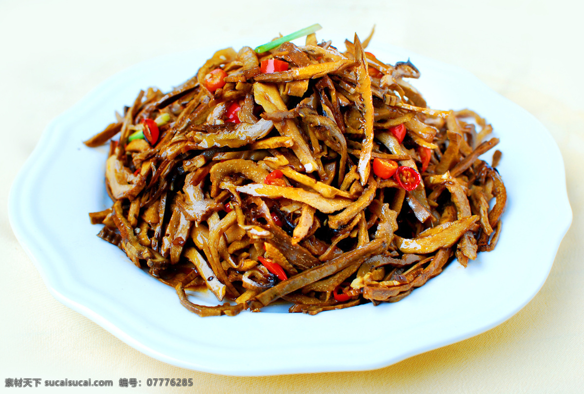 干笋炒花肉丝 美食 湘菜 传统美食 餐饮美食