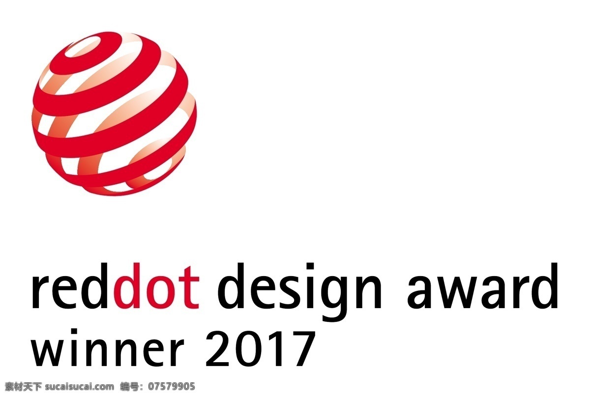 reddot design 标志 award winner 2017 logo