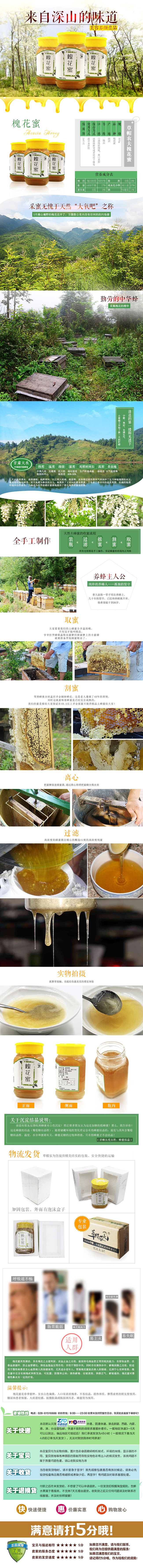 蜂蜜详情页 蜂蜜详情 蜂蜜 槐花蜜