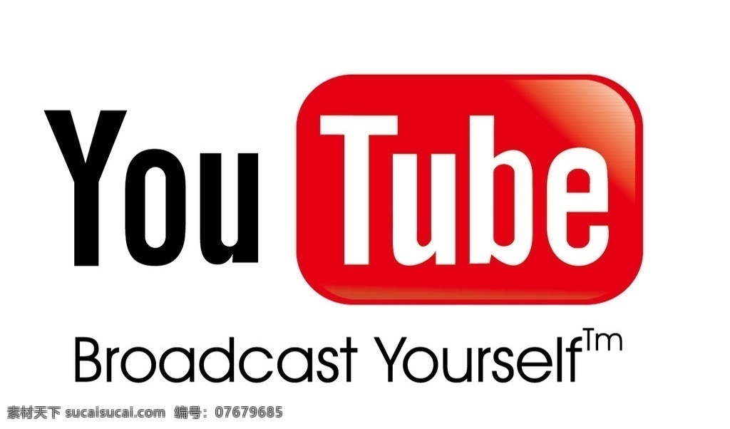 youtube 标志 标志矢量素材 标志模板下载 you tube 视频 国外 热门 企业 logo 标识标志图标 矢量 现代科技