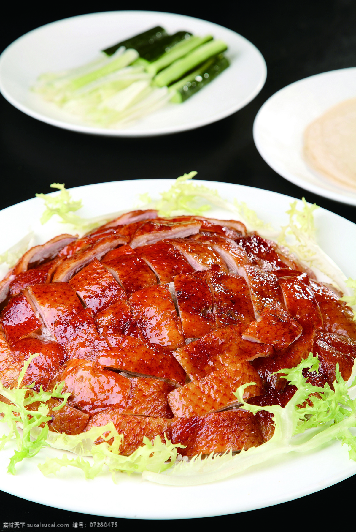 京式片皮鸭 烤鸭 北京烤鸭 果木烤鸭 脆皮鸭 烧鸭 鸭子 诱人 美食 美味 食物 名菜 传统美食 餐饮美食