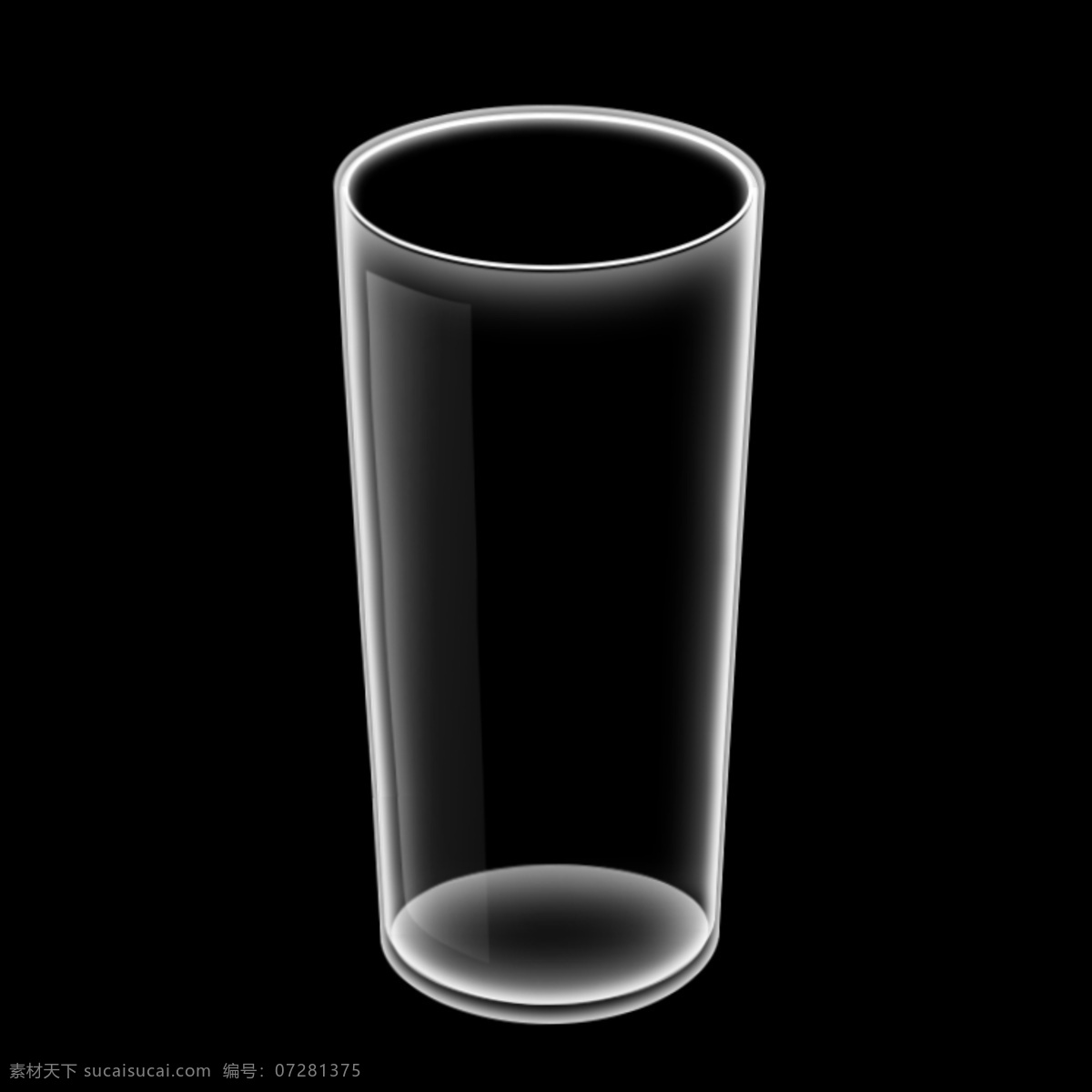 高清水杯 玻璃杯 透明杯子素材 玻璃杯素材 psd素材 ps水杯 ps玻璃杯 分层