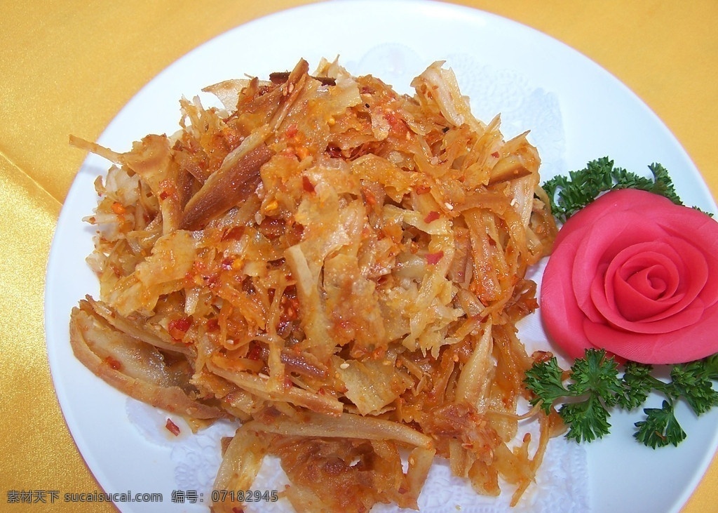 香辣炒饼 传统美食 餐饮美食
