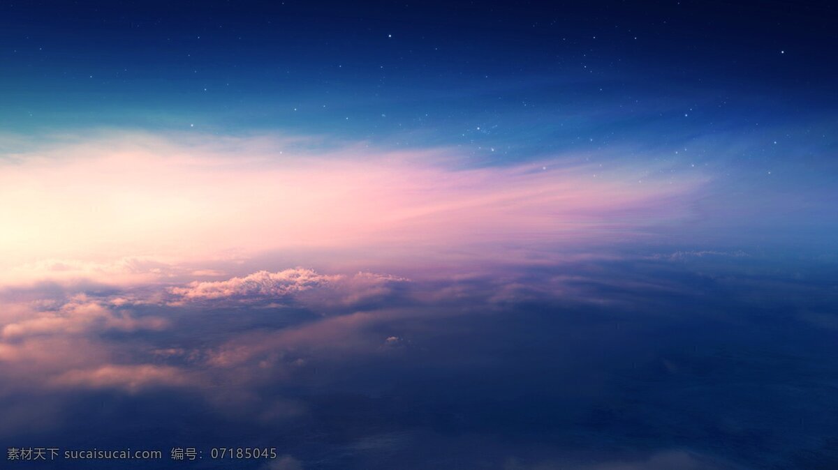 蓝色调 天空 星际 广阔 无垠 云朵 天空背景 宇宙 宇宙背景 蓝色天空 设计类素材 旅游摄影 自然风景