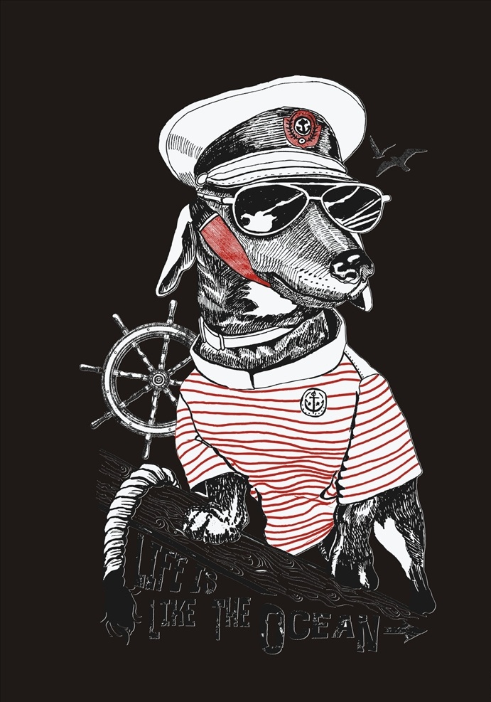 航海狗图案 潮牌设计 服装设计 图案设计 男装设计 航海 船员狗 狗矢量 童装设计 男装印花 女装印花 童装印花 潮流图案设计 手绘花朵 手绘花 花图案 花纹花朵 字母与花组合 花与字母 花字母 花朵 写实花朵 潮流图案 卡通狗狗 小狗 手绘狗 画狗 可爱狗狗 可爱狗 手绘狗图案 狗狗矢量 狗图案 共享素材2