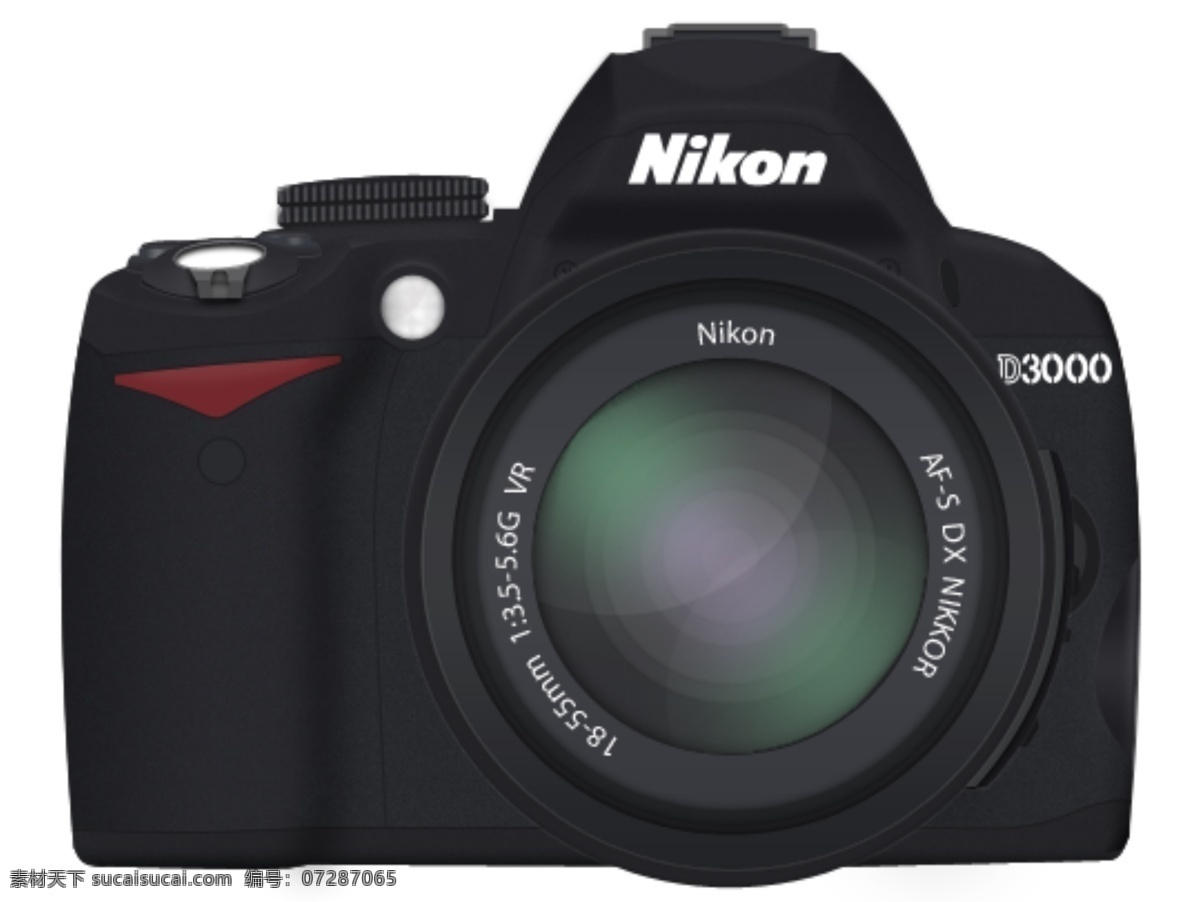 尼康 d3000 图标 相机 psd源文件