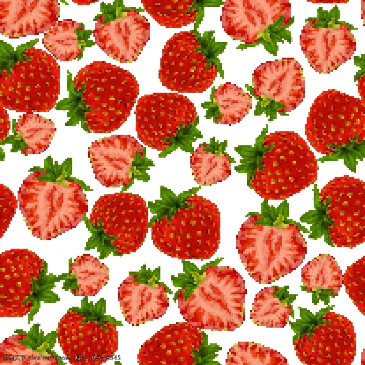 红色 草莓 无缝 背景 红色草莓背景 红色草莓 无缝背景 草莓无缝背景 手绘
