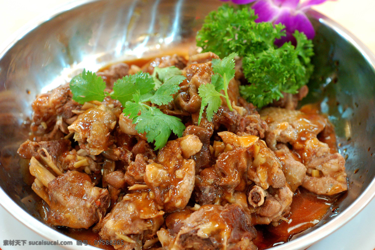 生炆鹅肉 餐饮美食 传统美食 摄影图库