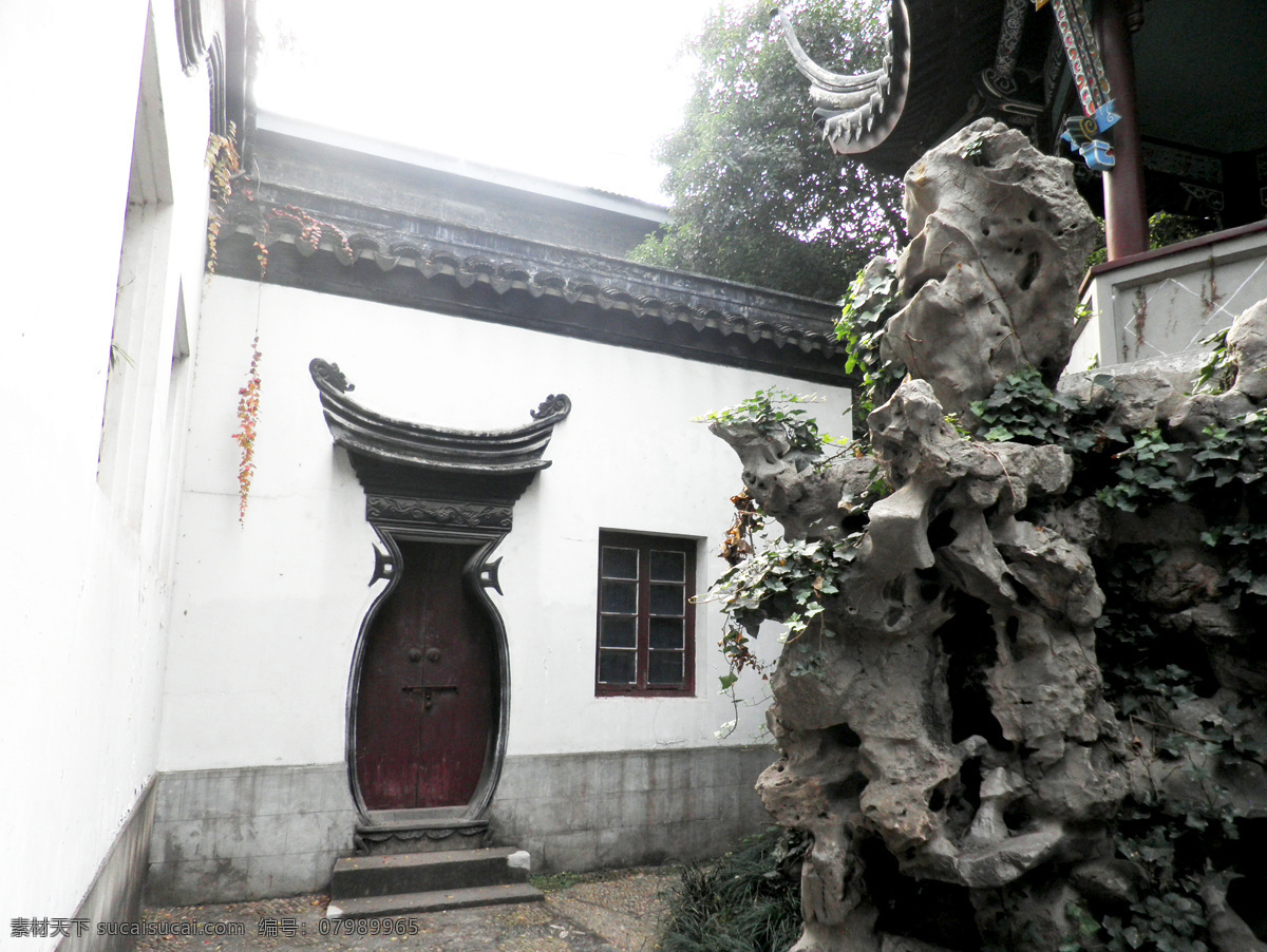 园林建筑 苏州园林 假山 拙政园 园林 建筑园林