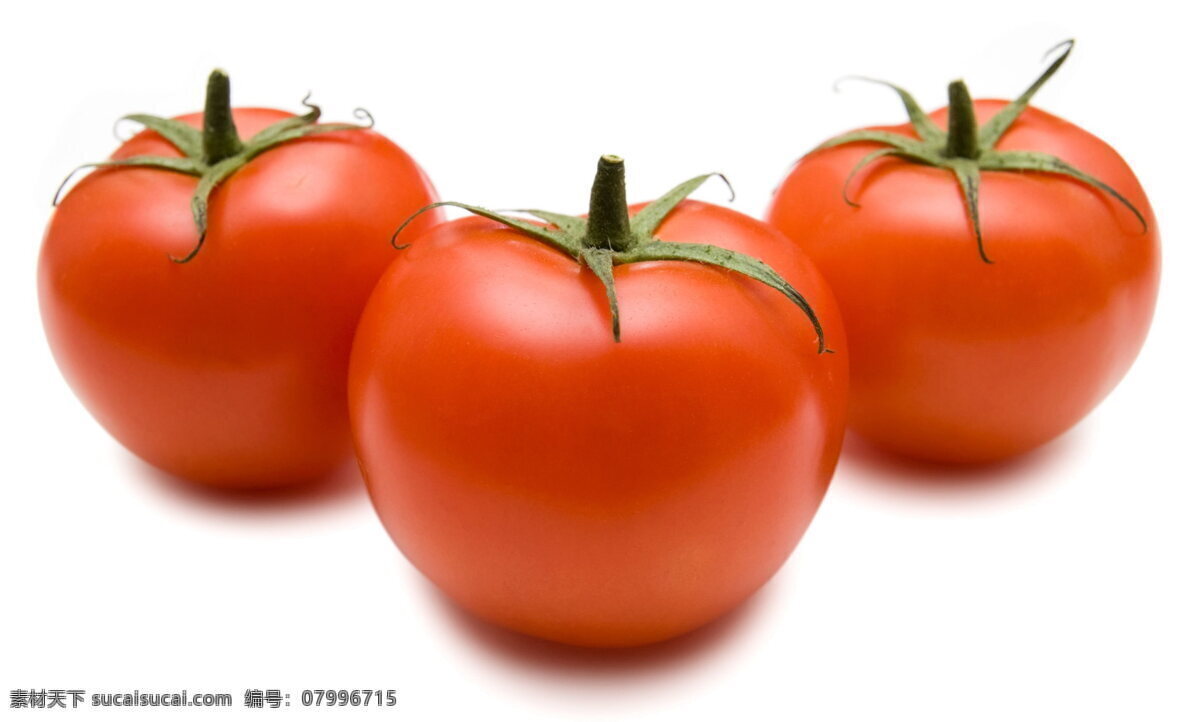 番茄 红色番茄 西红柿 三个 小西红柿 新鲜 水果 蔬菜 食材 食物 食品 美味 美食 图片大全 生物世界
