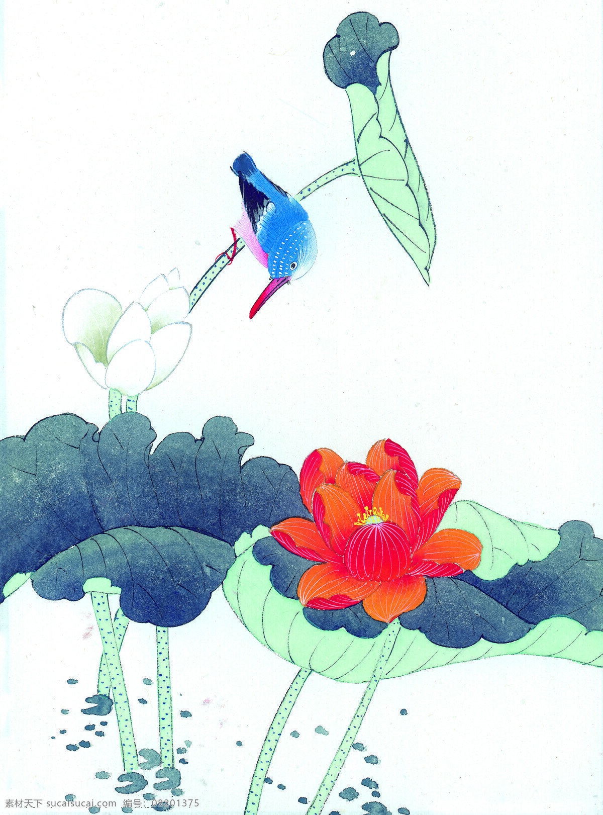 中国 风 花 牡丹 芍药 桃花 喜鹊 小鸟 中国风 中华艺术绘画 文化艺术