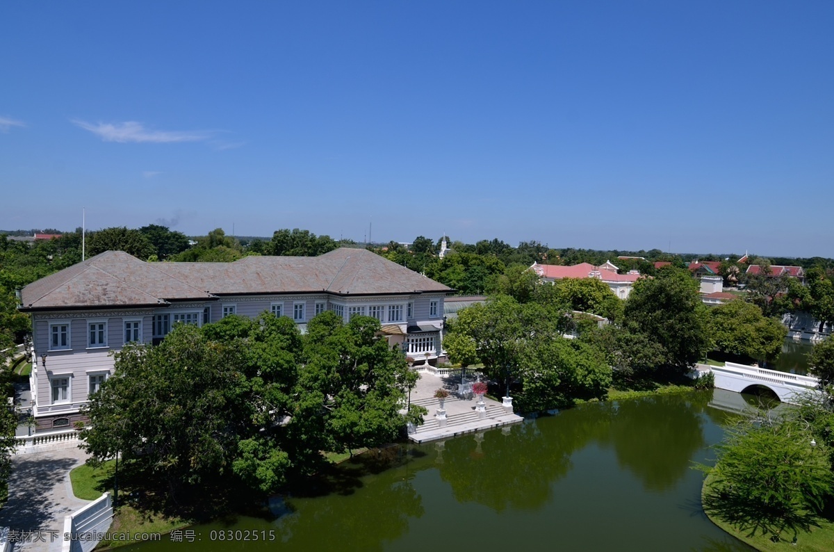 泰国 邦 芭 茵 夏宫 风景