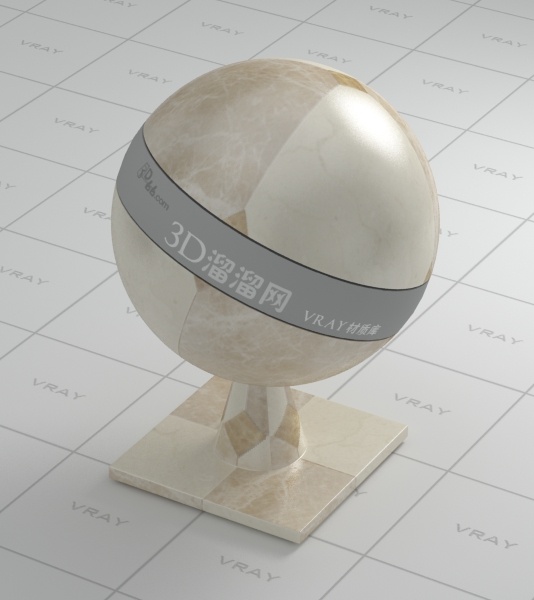 vray 地砖 材质 方格 格子 米色 有贴图 max2008 石料 亚光 3d模型素材 材质贴图