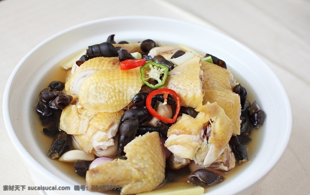 农家土菜 菜式 鸡 山坑螺 山坑螺浸鸡 土菜 客家菜 传统美食 餐饮美食