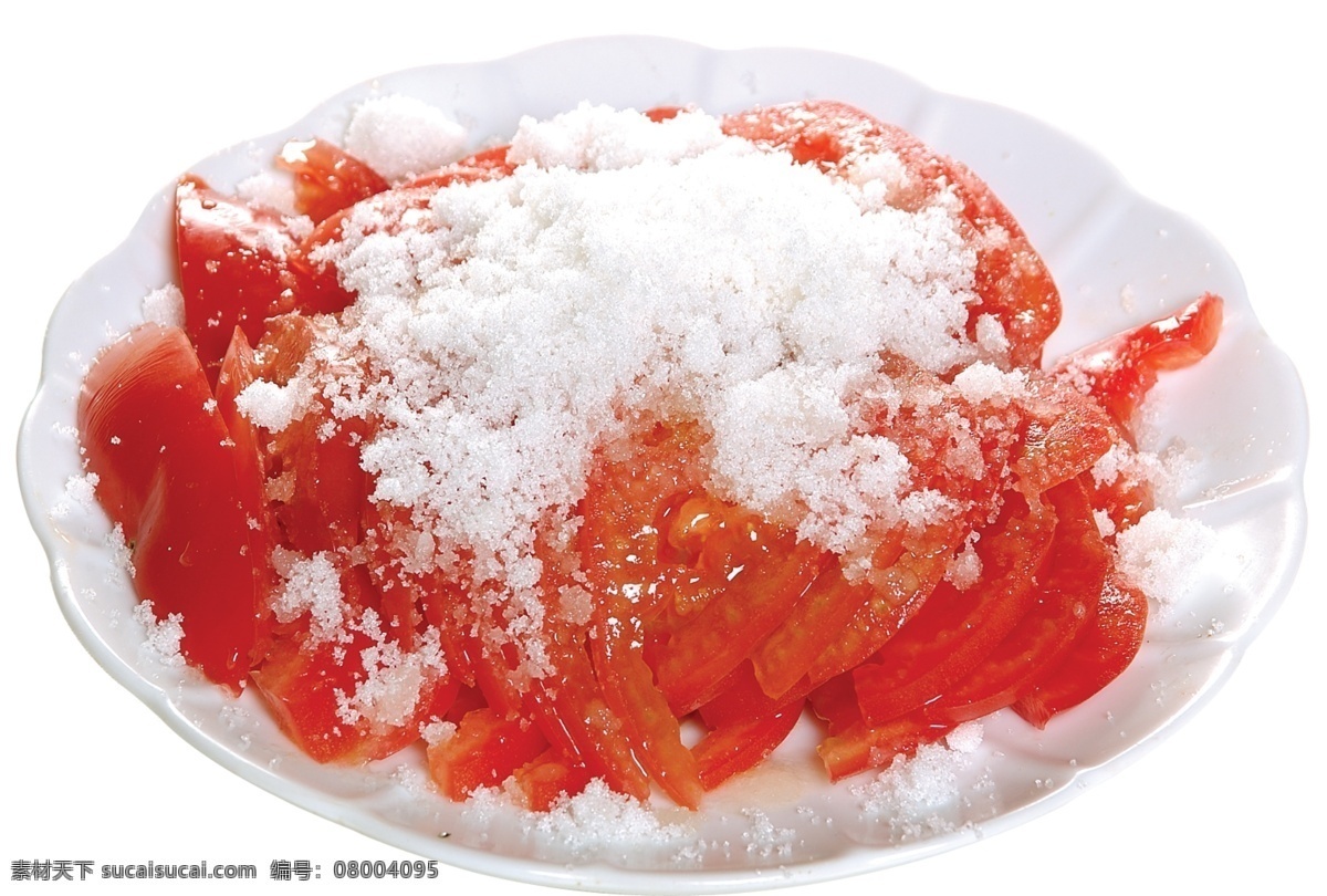砂糖西红柿 糖拌西红柿 蜜汁西红柿 蜜汁番茄 白糖番茄 菜单美食 分层