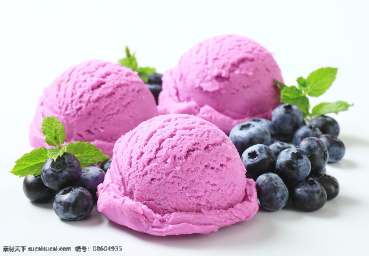 蓝莓 冰 激 棱 餐饮美食 食物 冰激棱 冷饮 绿叶 美食图片