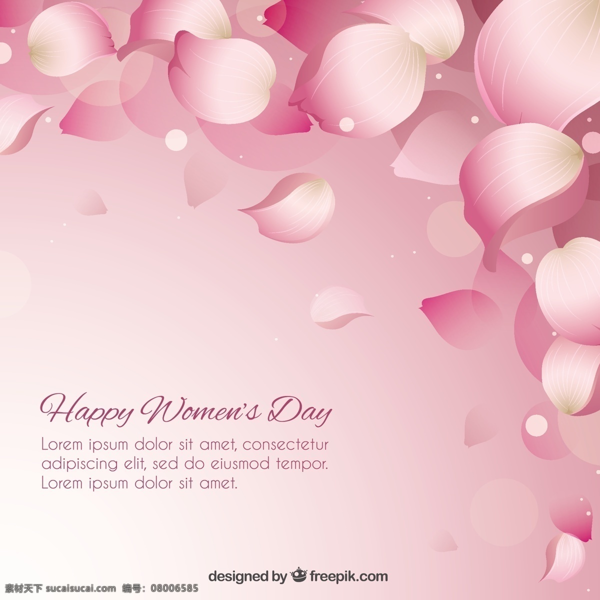 粉红色 花瓣 妇女节 背景 花卉 粉红 庆典 节日 夫人 庆祝 三月 国际 女装