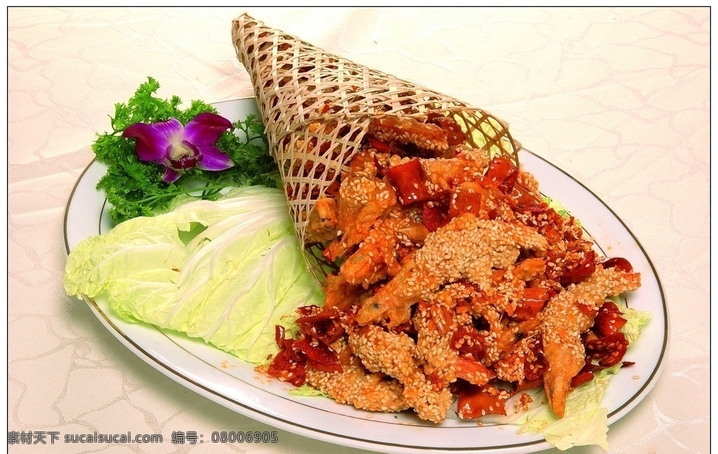 竹篓香脆虾 美食摄影 传统菜 家常菜 传统美食 菜 餐饮美食
