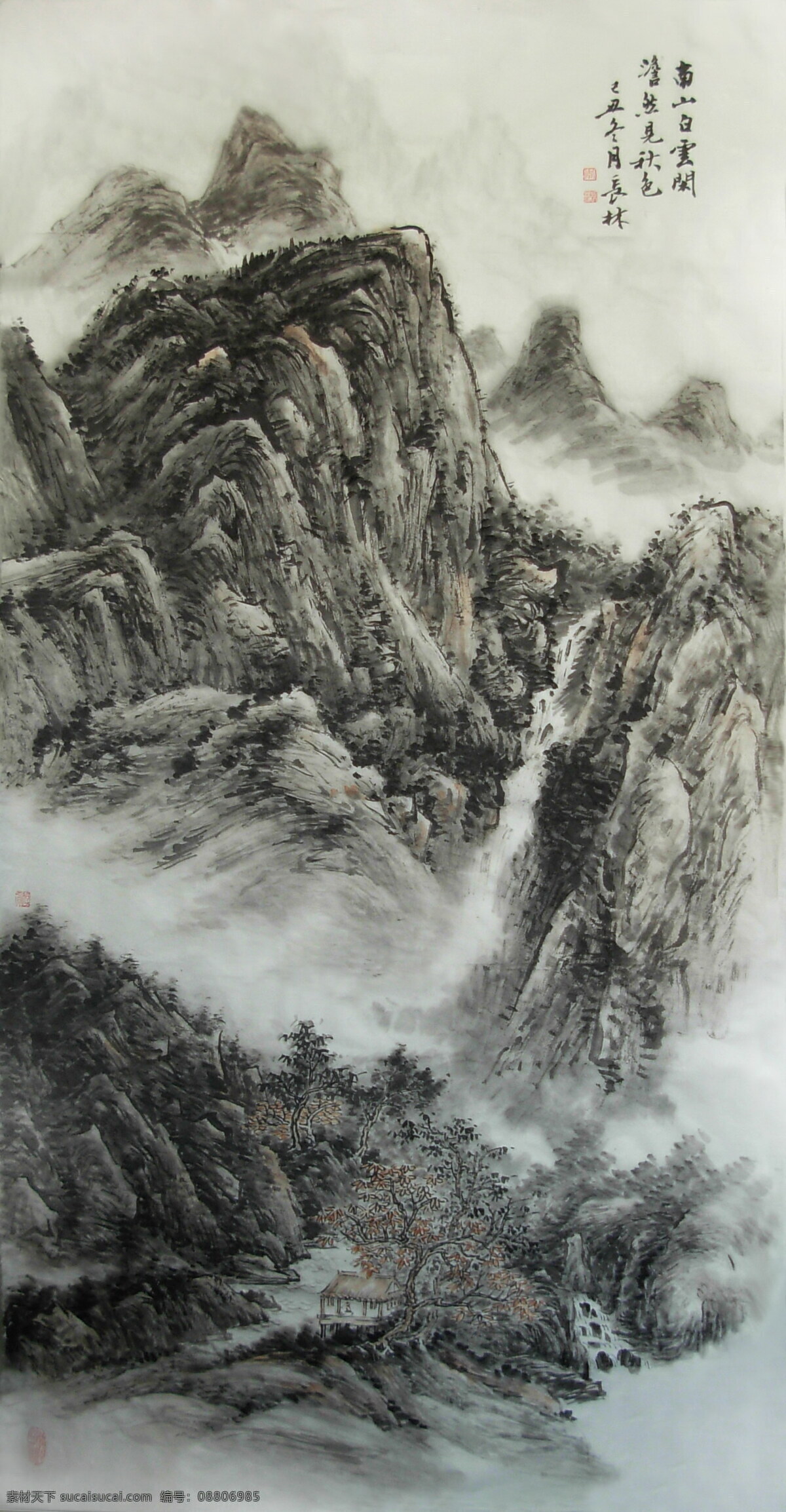 壁画 风景 风景画 高山 工笔画 古典 古典画 古典水墨画 水墨 山水 设计素材 模板下载 水墨山水 水墨江南 水墨丹青 水墨画 中国 山水画 中国水墨画 艺术 绘画书法 文化艺术 国画 山水国画 群山 群山国画 远山 山峦 树林 书法 瀑布 流水 水墨群山 装饰素材 山水风景画