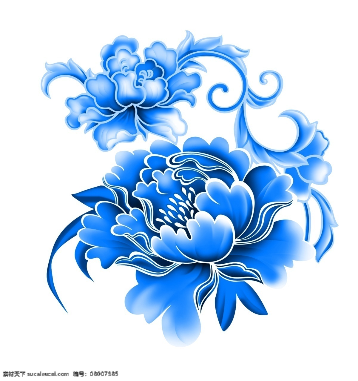 青花瓷素材 模版下载 青花 底纹花纹 陶瓷花纹 陶瓷兰彩 花儿 牡丹 兰花 背景素材 源文件 底纹边框 背景底纹