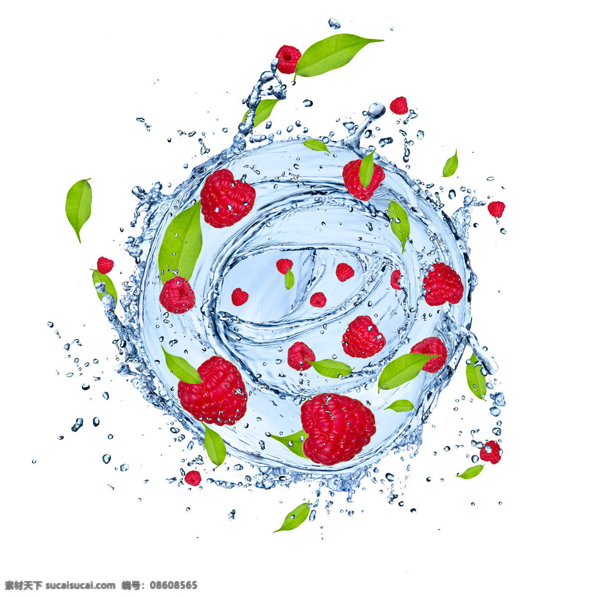 红色 草莓 动感 水波 旋涡 水花 波浪 水珠 水滴 水泡 溅起的水花 溅起来的水花 阳光 空气 水 清透 干净 水果 红色的 原生态水果 水素材 水果蔬菜 餐饮美食 白色