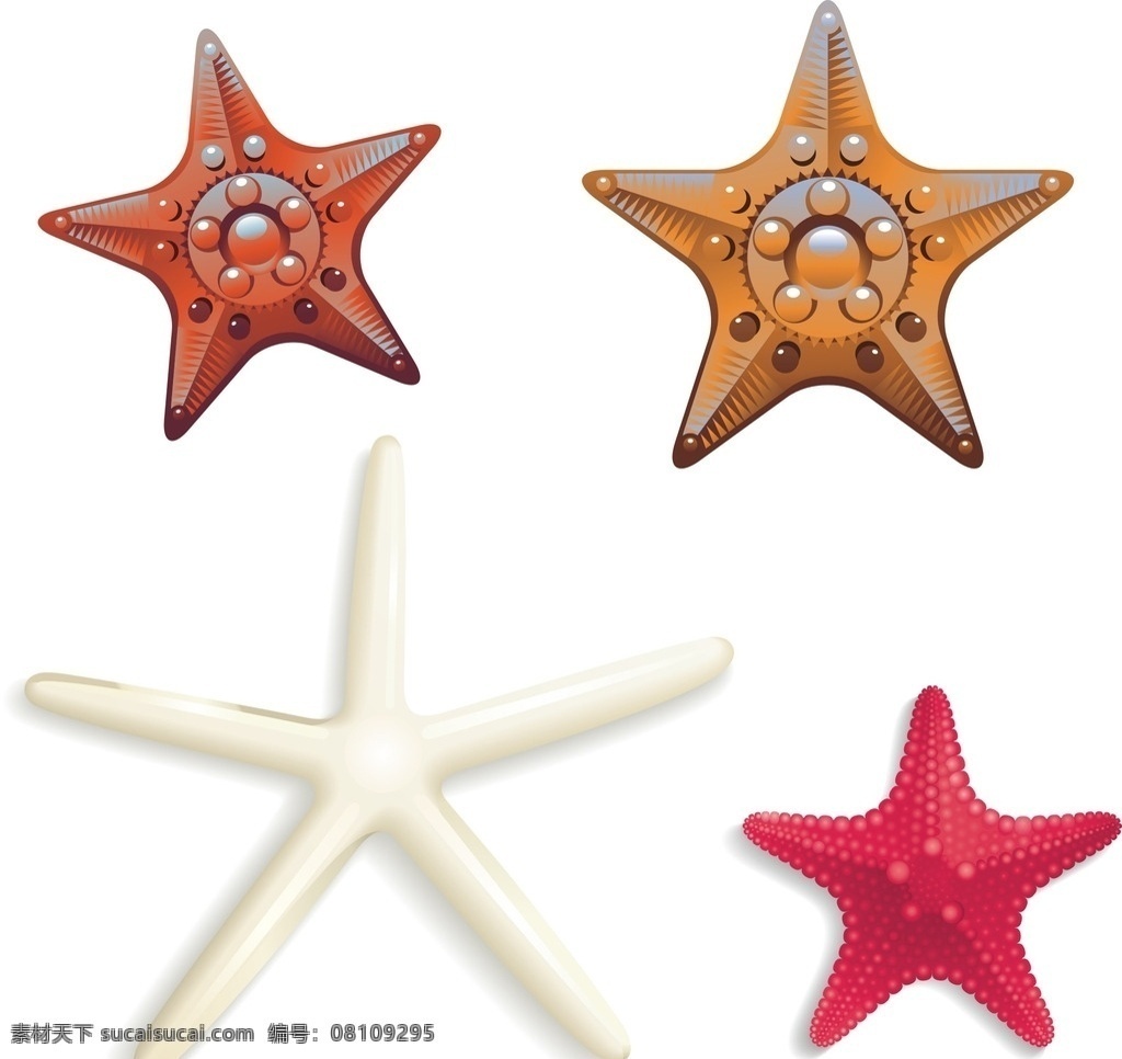 卡通素材 可爱 矢量图 卡通 矢量 抽象设计 创意 时尚 可爱卡通 手绘画 矢量素材 手绘 装饰素材 生物世界 海洋生物 卡通海五星 矢量海五星