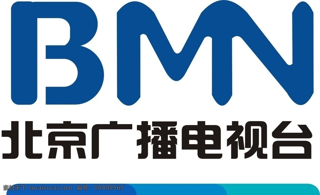 北京 广播 电视台 广播电视台 logo 北京广播 bmn logo设计