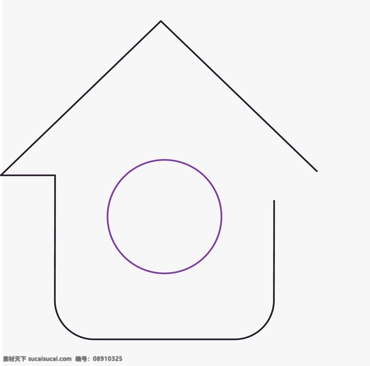 房子图标 房子 住宅 图标